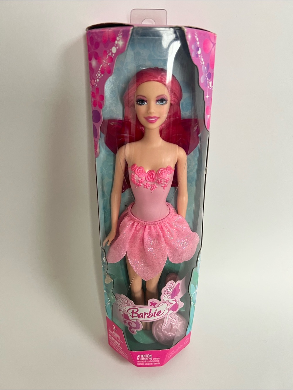 M3360 Pink Barbie Fairytopia doll NRFB